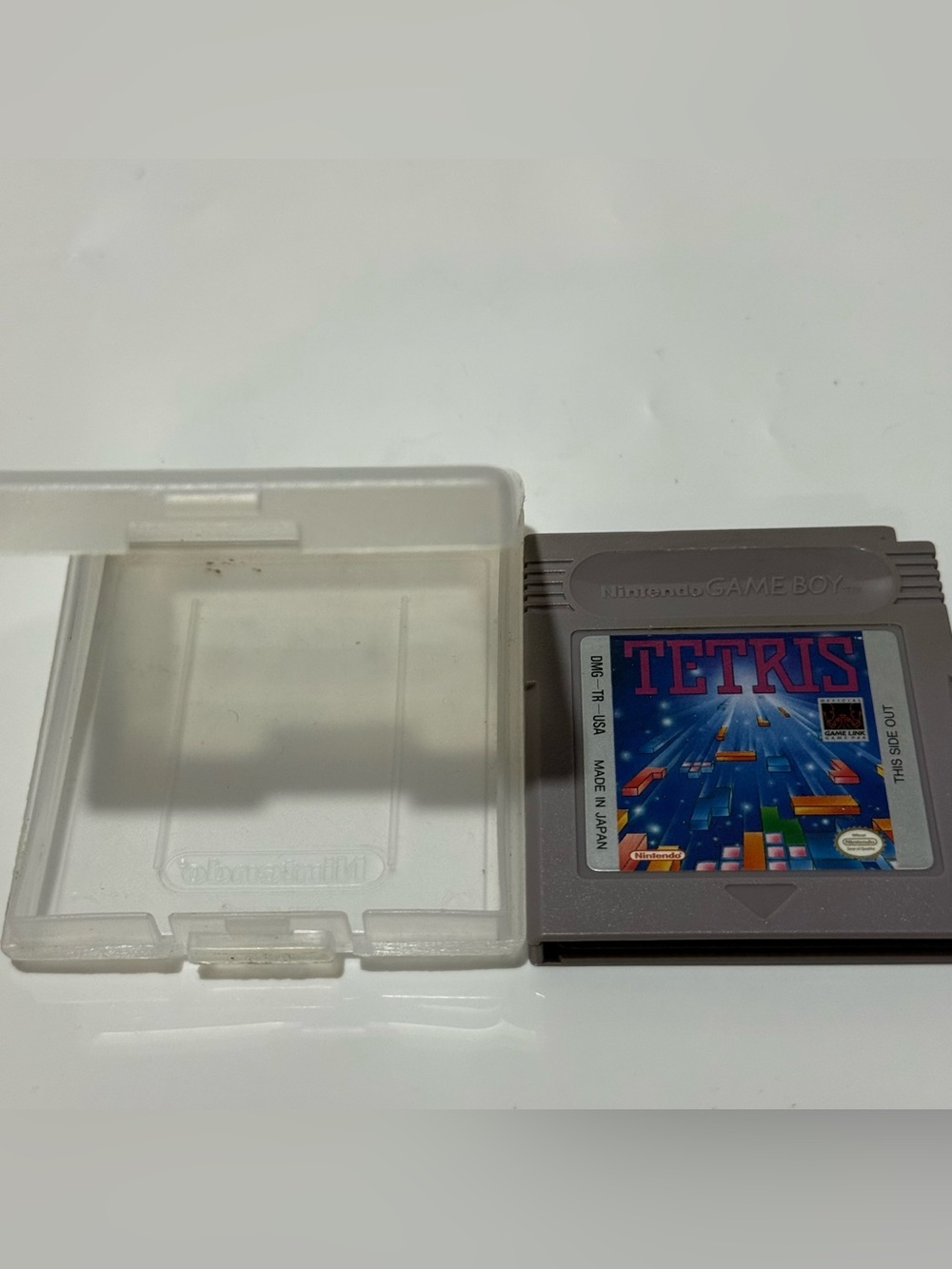 Nintendo Game Boy Tetris Cartridge w/ Case NTSC-U/C Puzzle (Tetris Series)